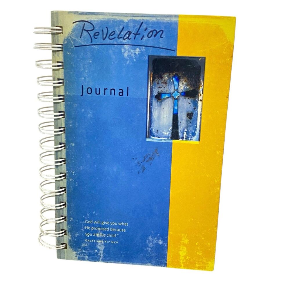 NEW Revelations SCRIPTURE Quotes Biblical Journal Lined Pages Hardcover Spiral